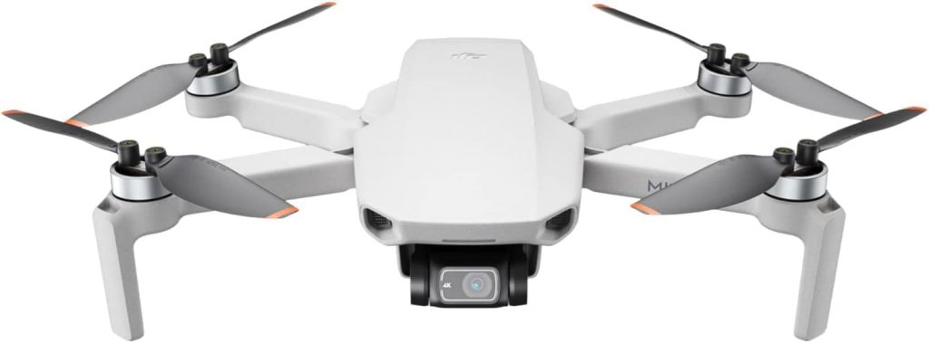 DJI Mini 2 - Ultralight and Foldable Drone Quadcopter, 3-Axis Gimbal with 4K Camera, 12MP Photo, 31 Minutes Flight Time, OcuSync 2.0 10km HD Video Transmission, QuickShots Grey