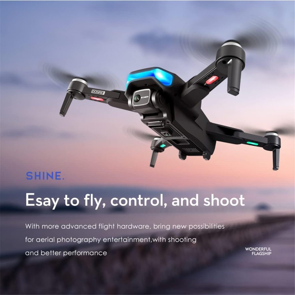 FOMT Drone with 4K Camera 3KM FPV Transmission 4 Axis Universal Quadcopter, Ice Anti Shake, Anti Obstacle 5G GPS Folding Drone with Dual WiFi Professional Antenna Brushless Drone FOMT Drone with 4K Camera 3KM FPV Transmission 4 Axis Universal Quadcopter, Ice Anti Shake, Anti Obstacle 5G GPS Folding Drone with Dual WiFi Professional Antenna Brushless Drone
